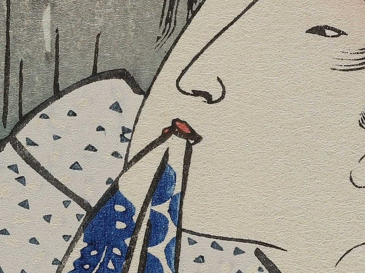 Hara no sawa jushi from the series Tokaido Beauties by Keisai Eisen, (Large print size) / BJ346-101
