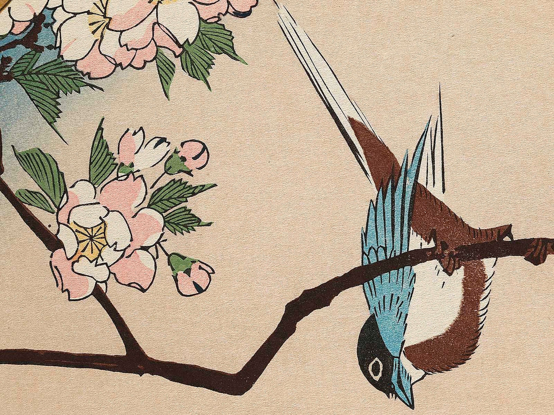 Sakura ni kotori by Utagawa Hiroshige, (Large print size) / BJ323-309