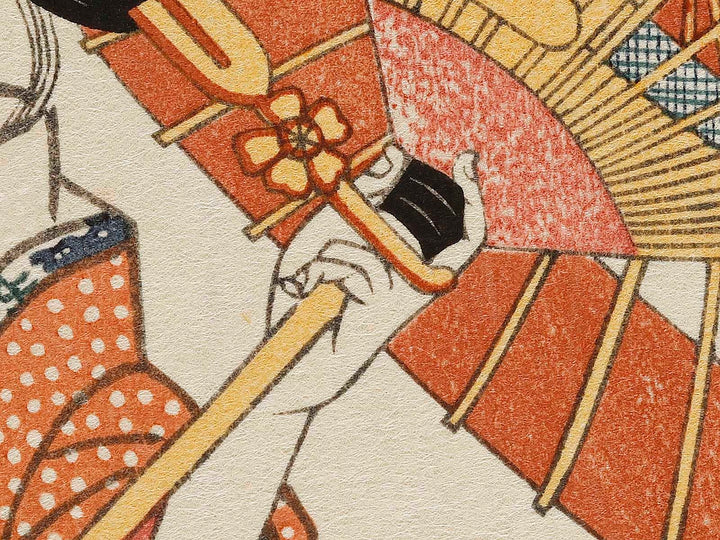 Kanda myojin from the series Tose tengan kyo by Keisai Eisen, (Large print size) / BJ326-151