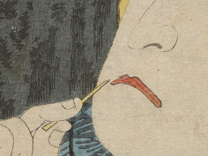 Hitsuji from the series Nazorae eto awase by Utagawa Kunisada(Toyokuni III) / BJ333-284