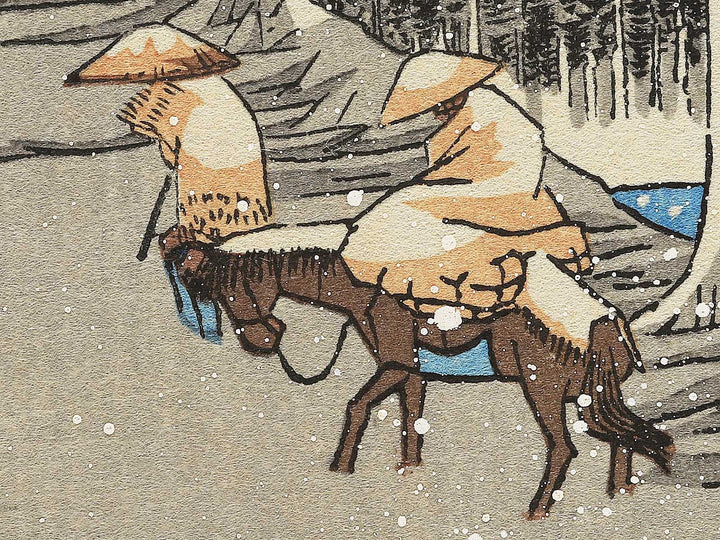 Zuso Hakone Yamanakakosui no zu by Utagawa Hiroshige, (Medium print size) / BJ330-526