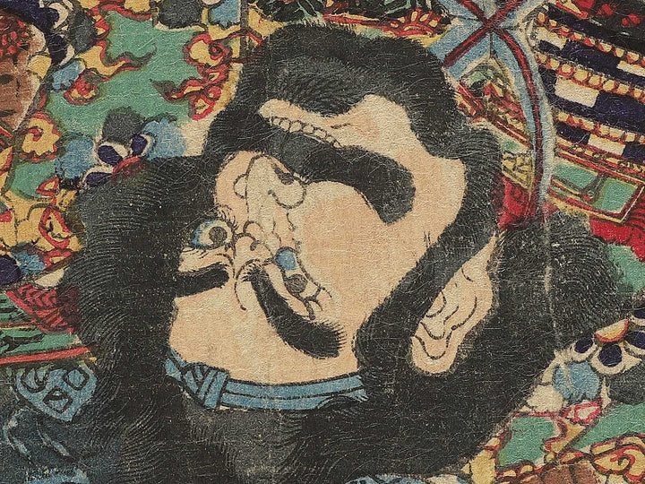 Sato Masakiyo komyo no zi by Toyohara Kunichika / BJ349-545