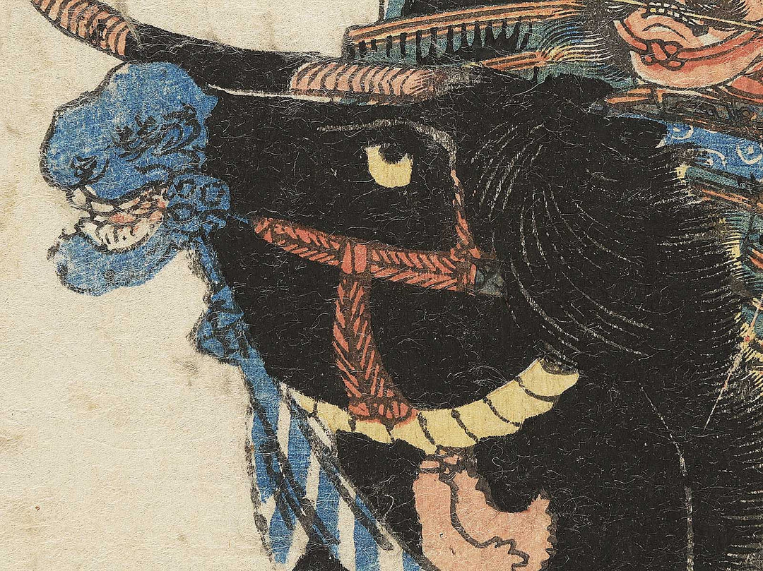 Kajiwara Genta Kagesue from the series Eiyu zoroi by Ipposai Yoshifuji / BJ351-092