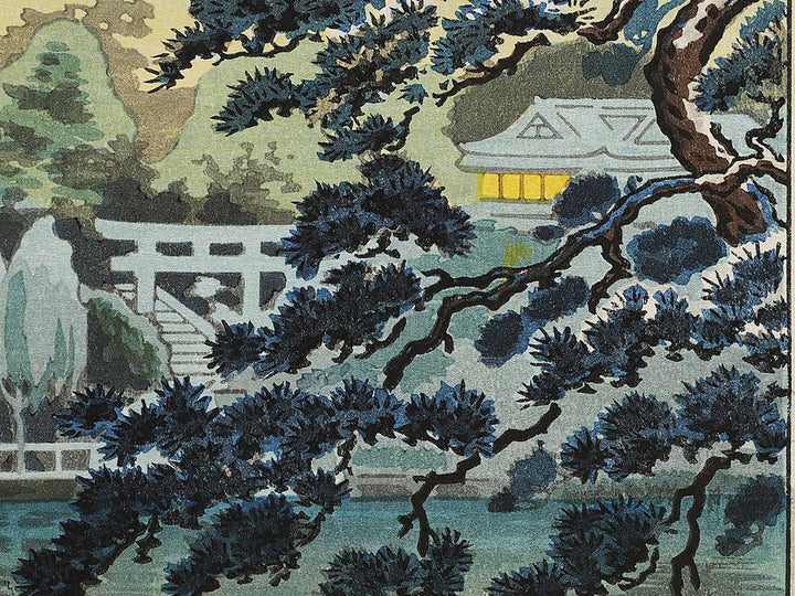 Ueno shinobazu no ike by Tsuchiya Koitsu, (Large print size) / BJ317-562