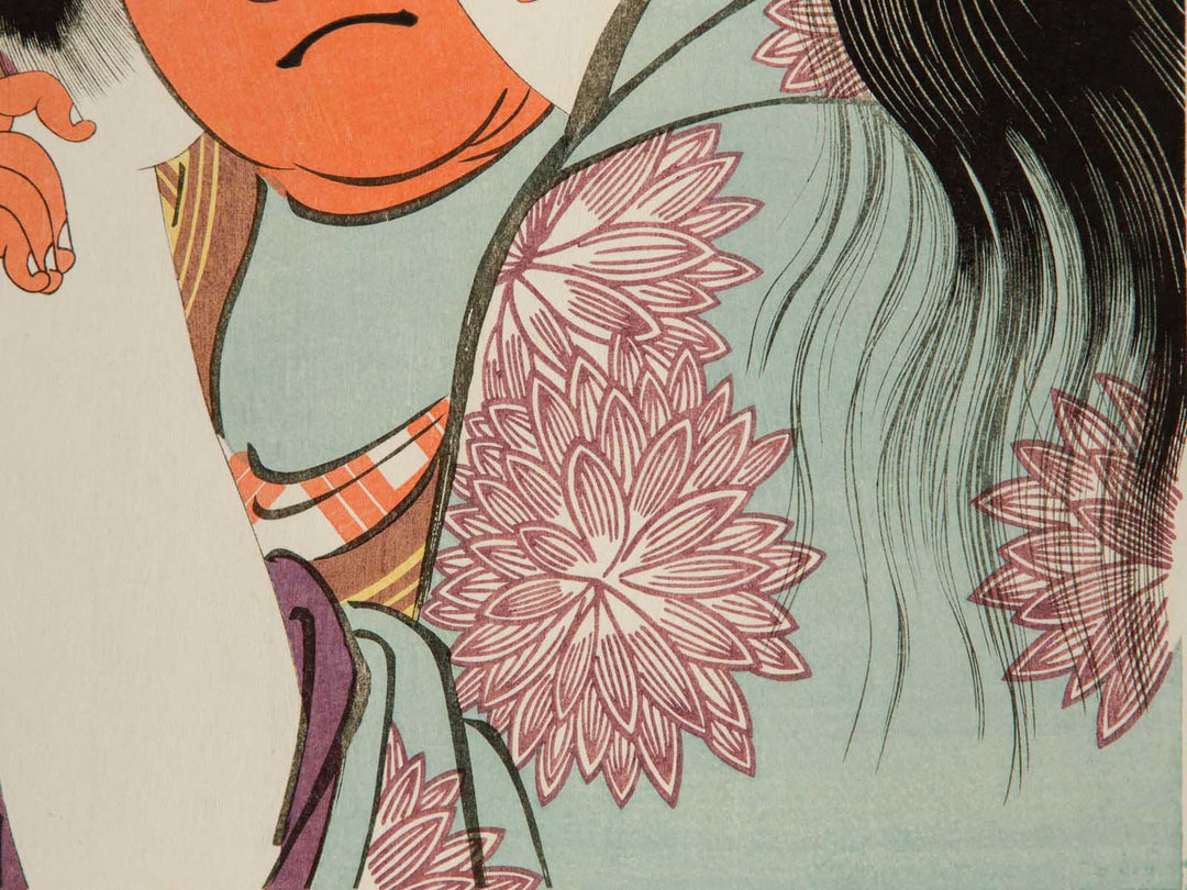 Hozuri from the series Yamauba to kintaro by Kitagawa Utamaro, (Large print size) / BJ245-623