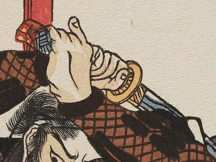 Okuda Magodayu Shigemori from the series Seichu gishiden by Utagawa Kuniyoshi / BJ344-274