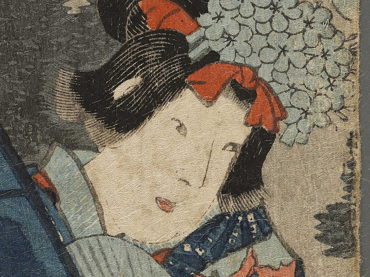 Genji besso no tsuki by Utagawa Kunisada(Toyokuni III) / BJ336-147