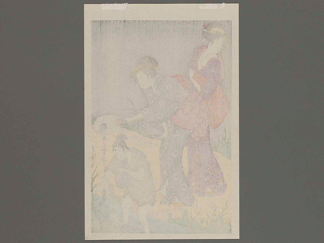 Hotaru gari by Kitagawa Utamaro, (Small print size) / BJ235-935