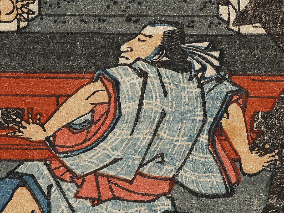 Dai ju from the series Chuyu gishinroku by Utagawa-school / BJ325-262
