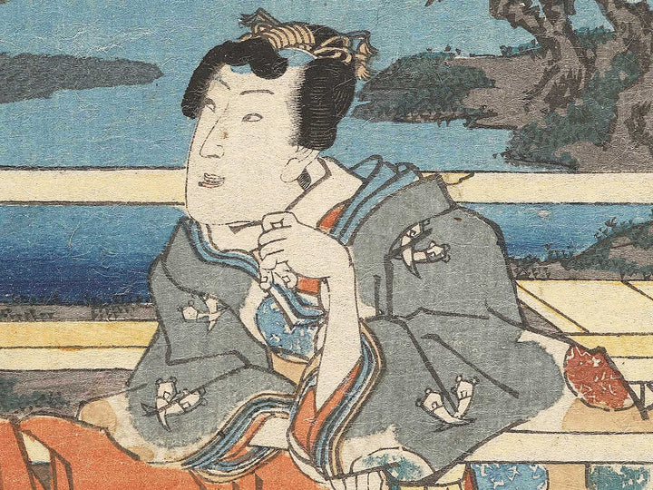 Hachi  from the series Sono sugata yukari no utsushie by Utagawa Kunisada(Toyokuni III) / BJ306-509