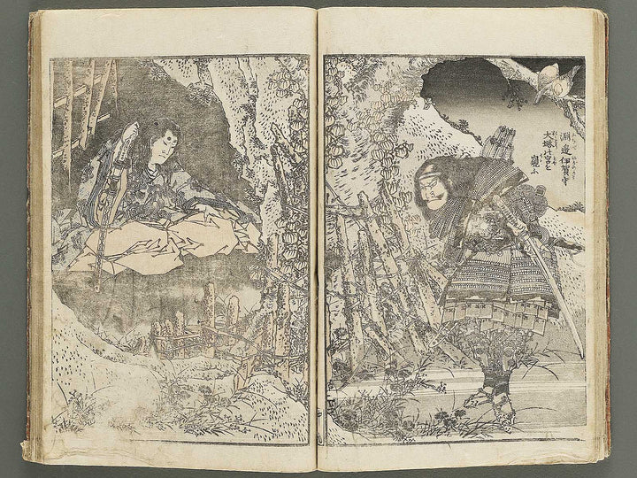 Hokusai gafu (Chu) by Katsushika Hokusai / BJ353-115