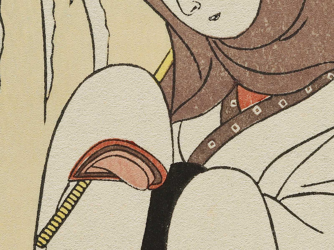 Heron Girl by Suzuki Harunobu, (Medium print size) / BJ325-521