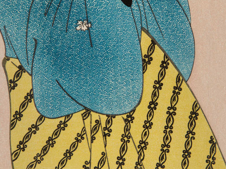 Woman Reading from the series Ten Classes of WomenÕs Physiognomy by Kitagawa Utamaro, (Medium print size) / BJ240-870