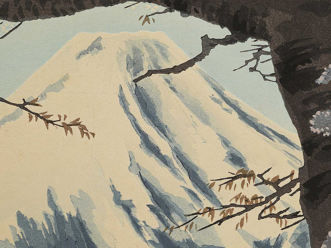 Oka ranman no Fuji from the series Fuji sanjurokkei no uchi by Tokuriki Tomikichiro, (Large print size) / BJ349-580