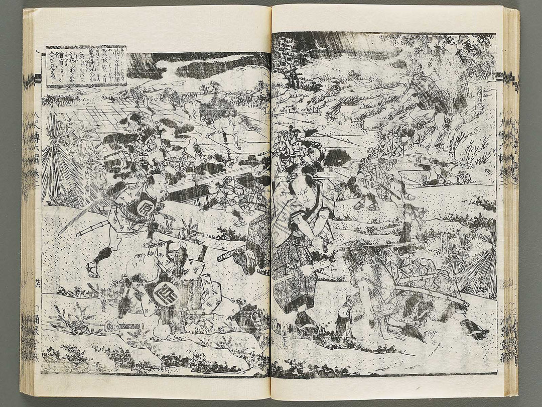 Nanso satomi hakkenden Volume 6 by Keisai Eisen, Yanagawa Shigenobu / BJ316-253