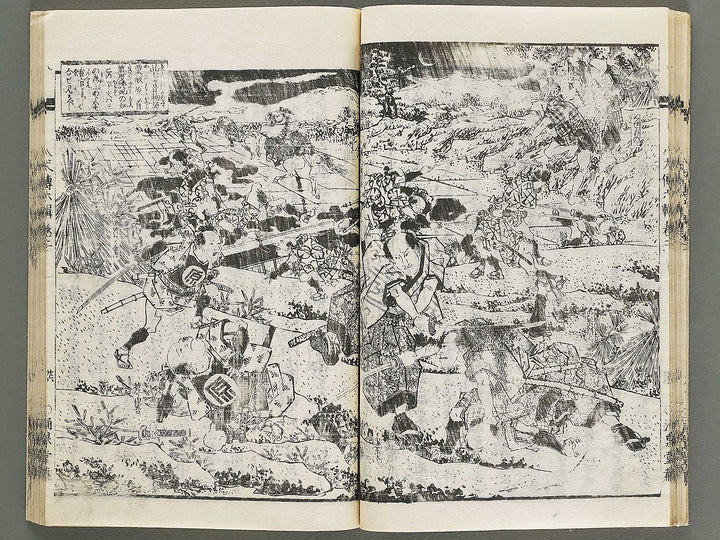 Nanso satomi hakkenden Volume 6 by Keisai Eisen, Yanagawa Shigenobu / BJ316-253