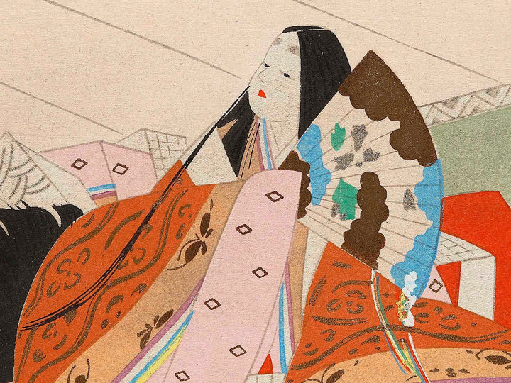 KIRITSUBO from the series The Tale of Genji by Ebina Masao, (Medium print size) / BJ329-007