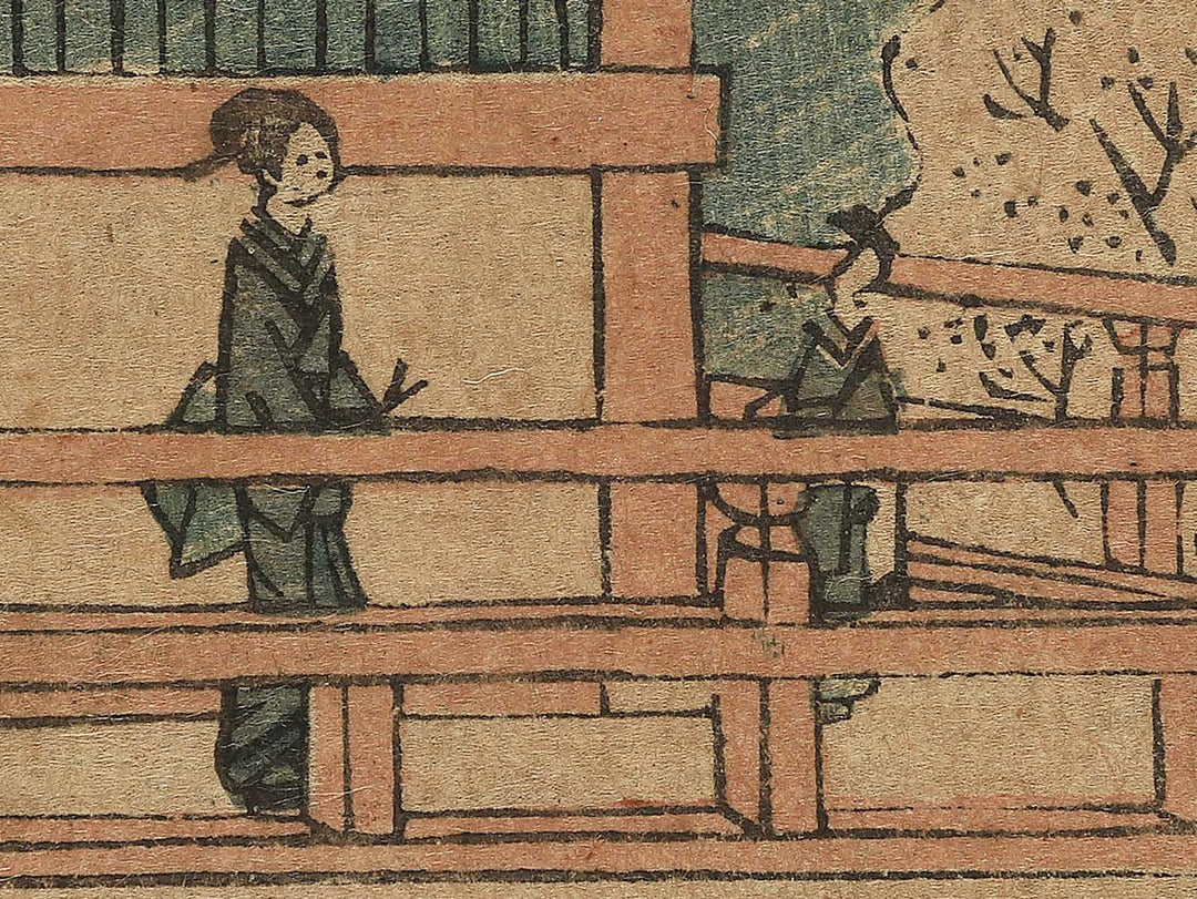 Asakusa Kinryuzan from the series Edo meisho by Utagawa Hiroshige II / BJ343-420