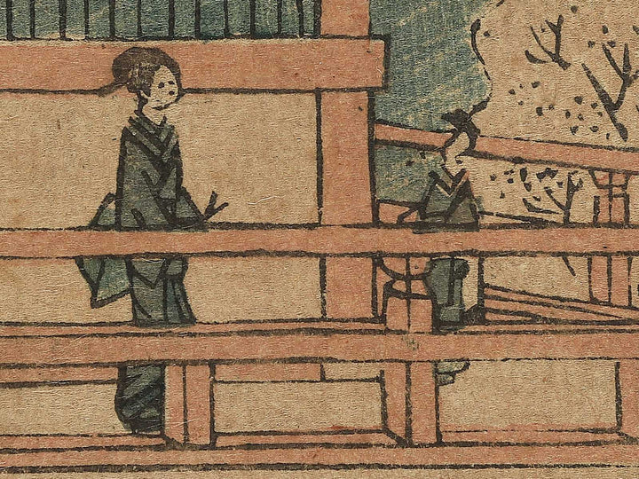 Asakusa Kinryuzan from the series Edo meisho by Utagawa Hiroshige II / BJ343-420