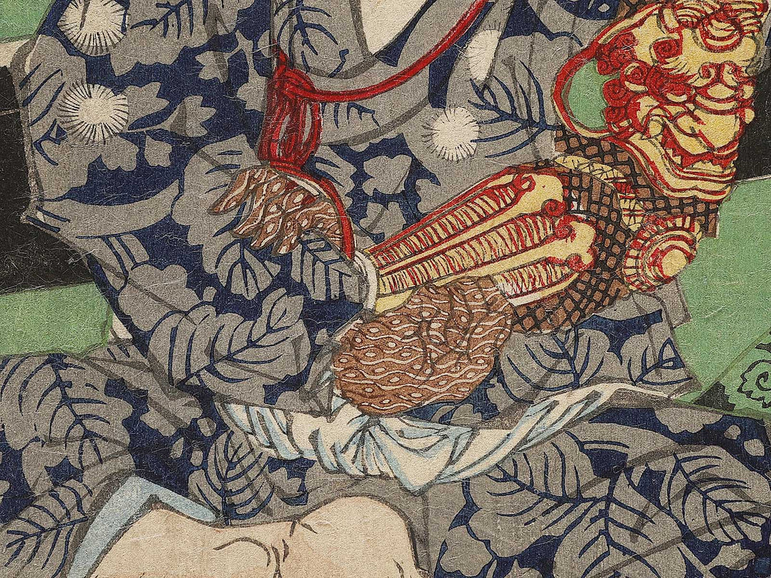 Fukushima Masanori from the series Kyujin Yosai shuhitsu by Utagawa Kuniteru II / BJ335-020