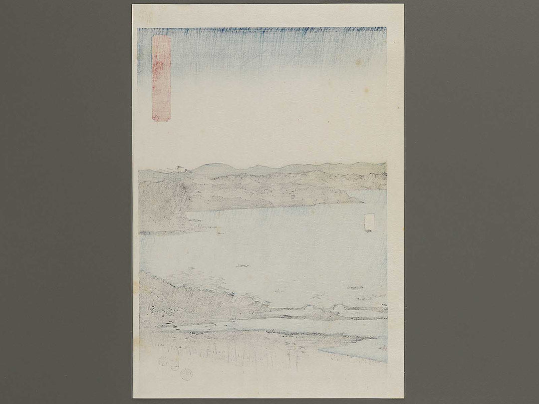 Buyo kanazawa hassho yakei by Utagawa Hiroshige, (Large print size) / BJ341-628