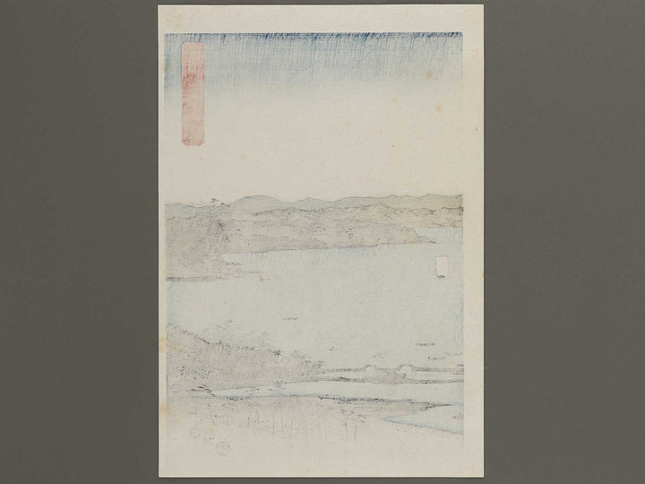 Buyo kanazawa hassho yakei by Utagawa Hiroshige, (Large print size) / BJ341-628