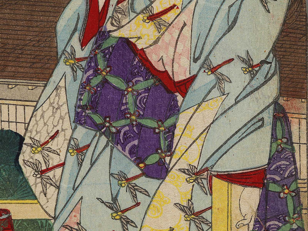 Okubo Hikozaemon from the series Azumae chuya kurabe by Yoshu Chikanobu / BJ341-033