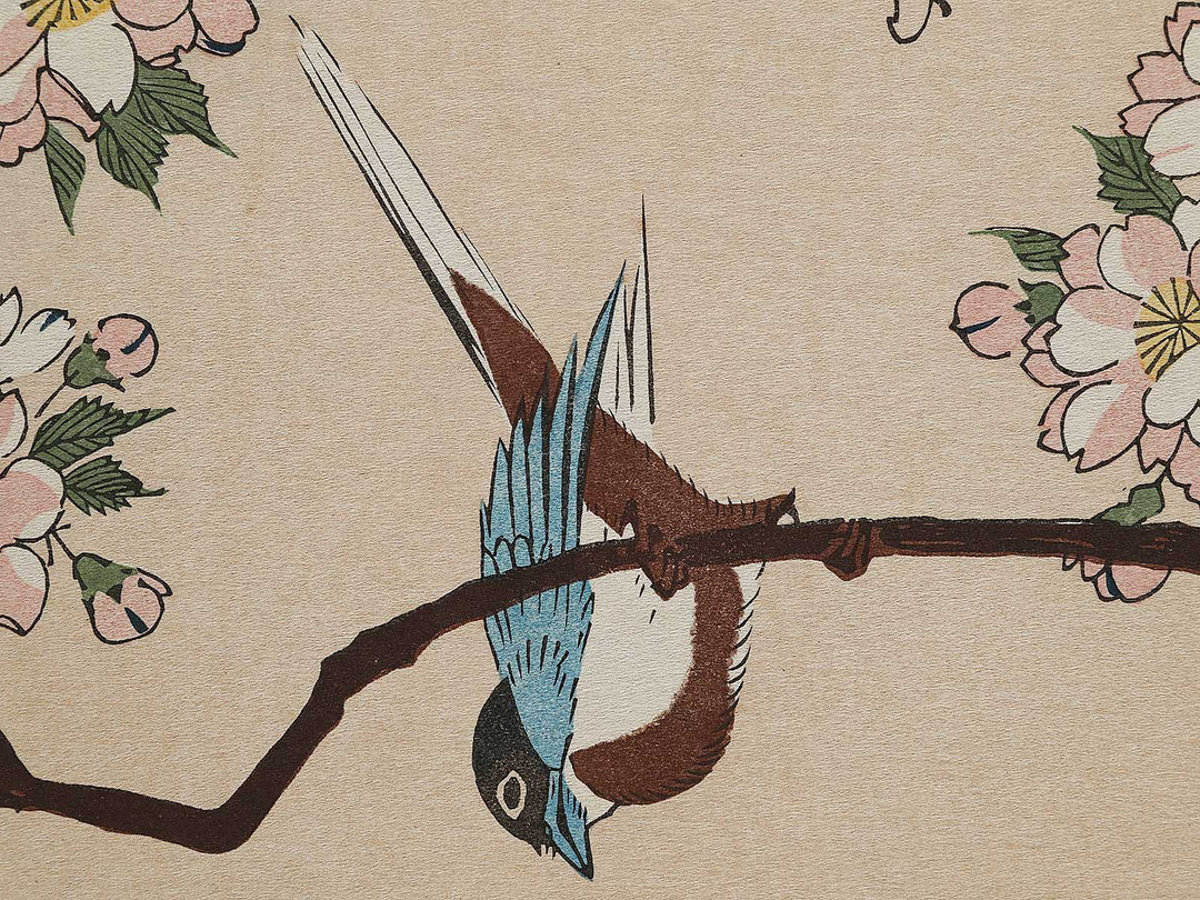 Sakura ni kotori by Utagawa Hiroshige, (Large print size) / BJ324-723