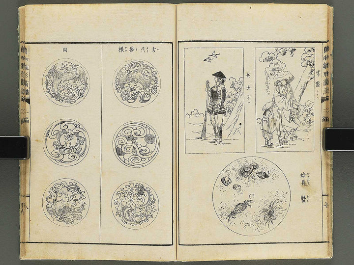 Banbutsu hinagata gafu Volume 2 by Sensai Eisaku / BJ344-701
