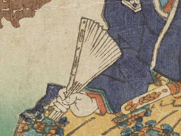 Soshu Kamakura Tashirodo Tashiro Kanja Nobutsuna from the series Kanon reigenki by Utagawa Kunisada(Toyokuni III) / BJ334-992