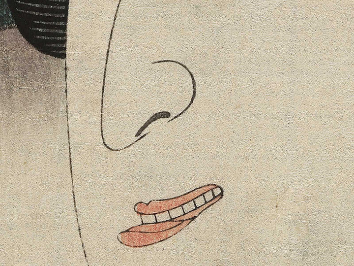 Hara no ni Heisaku musume Oyone from the series Tokaido gojusantsugi no uchi by Utagawa Kunisada(Toyokuni III) / BJ346-983