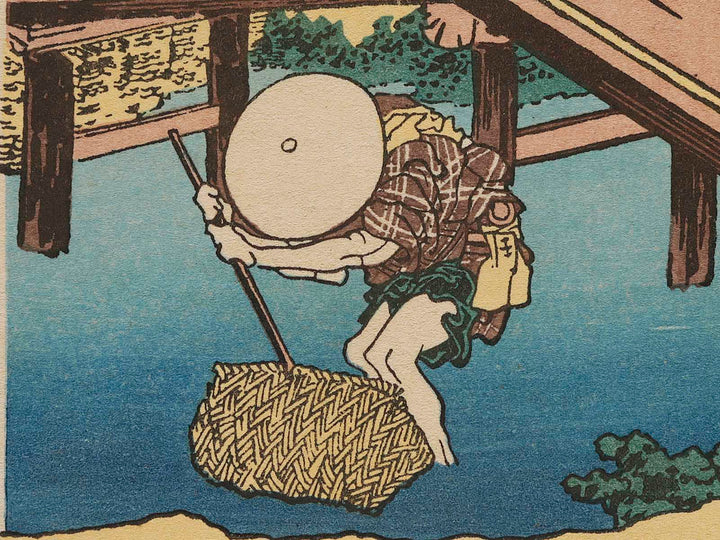 Nakahara in Sagami Province from the series Thirty-six Views of Mount Fuji by Katsushika Hokusai, (Medium print size) / BJ280-826