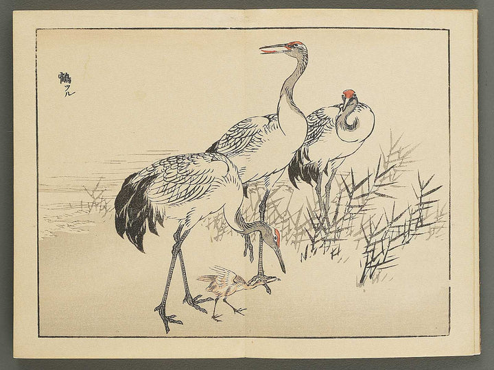 Bairei gafu (Kacho no bu) by Kono Bairei / BJ351-106