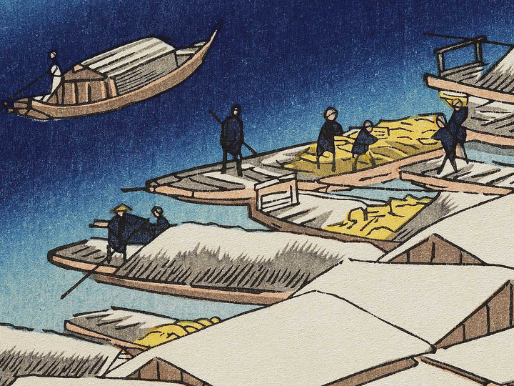 Clearing Weather after Snow at Nihonbashi from the series One Hundred Famous Views of Edo / BJ336-910