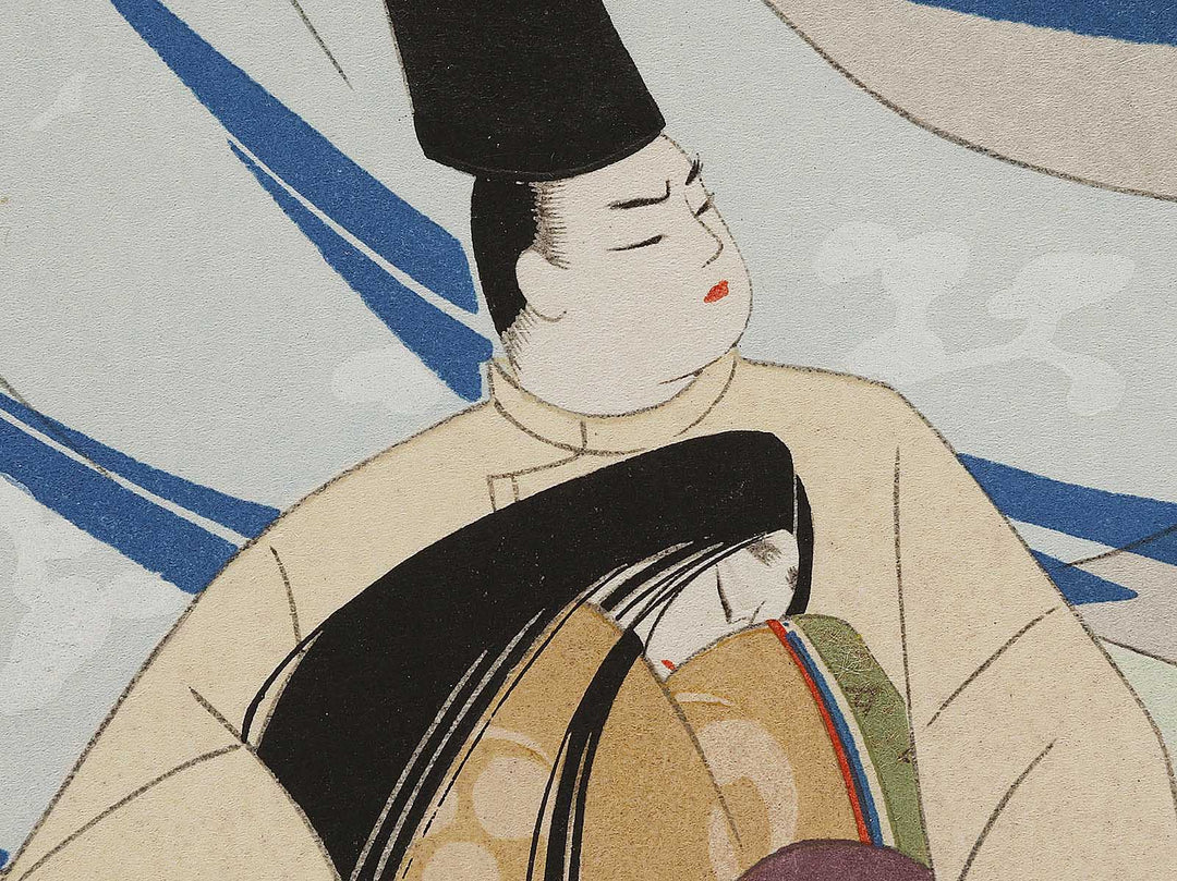 Yugao(The Bottle Gourds) from the series The Tale of Genji by Ebina Masao, (Medium print size) / BJ329-175