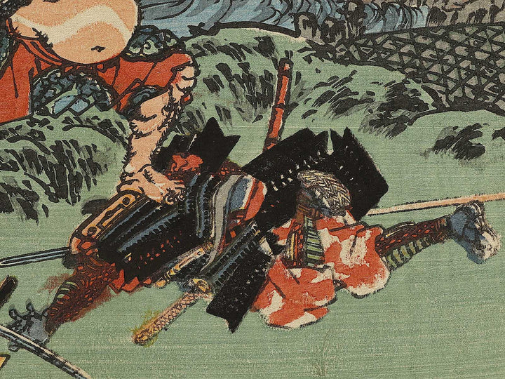 Shinrei yaguchi no watashi by Utagawa Kunisada(Toyokuni III) / BJ337-323