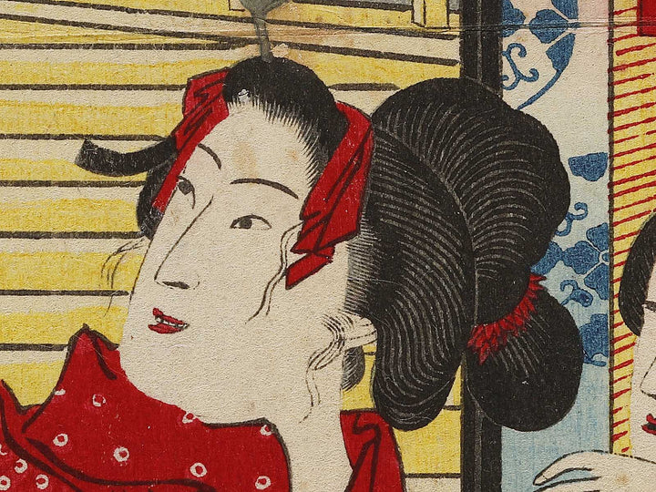 Ushiwakamaru Jorurihime from the series Nihon ryakushizu by Hasegawa Sadanobu / BJ323-911