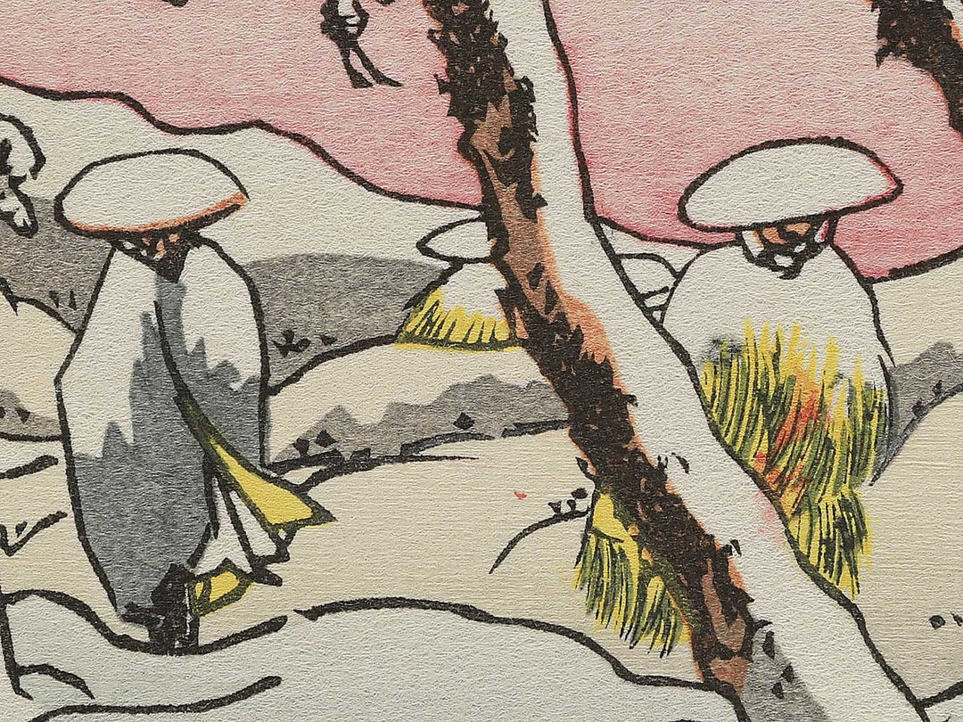 Itabana from the series The Sixty-nine Stations of the Kiso Kaido by Keisai Eisen, (Small print size) / BJ340-557