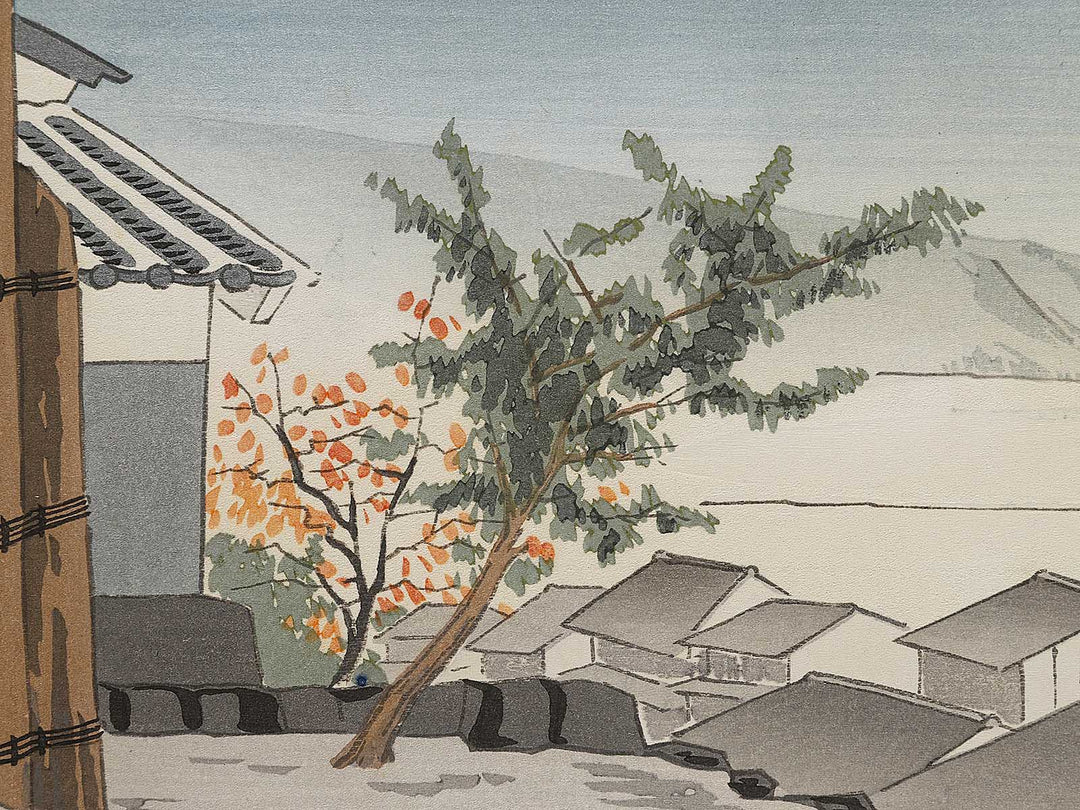 Iwabuchimachi no fuji from the series Fuji sanjurokkei no uchi by Tokuriki Tomikichiro, (Large print size) / BJ341-705