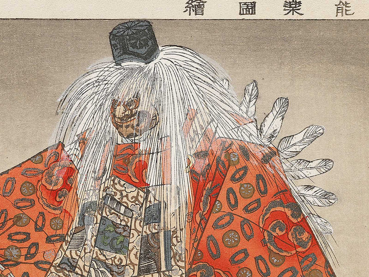 Kuramatengu from the series Nogaku zue by Tsukioka Kogyo / BJ331-583
