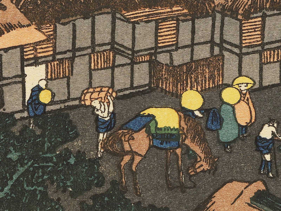 Dawn at Isawa in Kai Province from the series Thirty-six Views of Mount Fuji by Katsushika Hokusai, (Medium print size) / BJ297-822