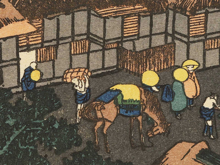 Dawn at Isawa in Kai Province from the series Thirty-six Views of Mount Fuji by Katsushika Hokusai, (Medium print size) / BJ297-822