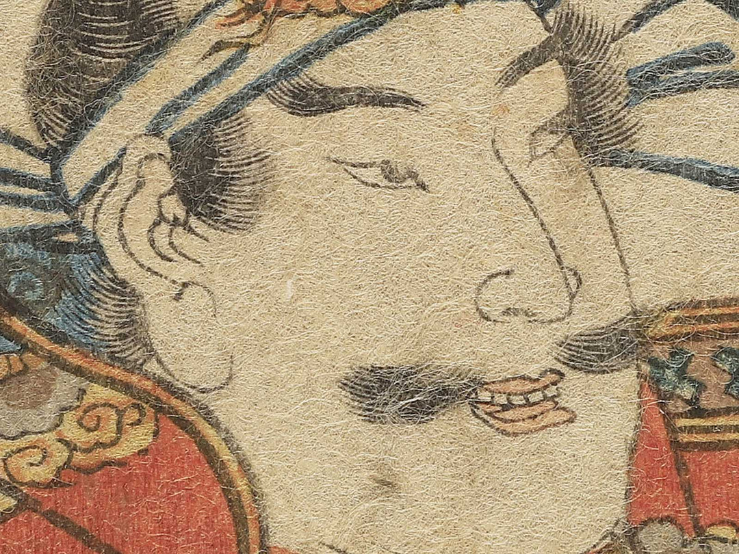 Kamakura bujutsu yushi kagami by Kochoro Toyokuni / BJ348-390