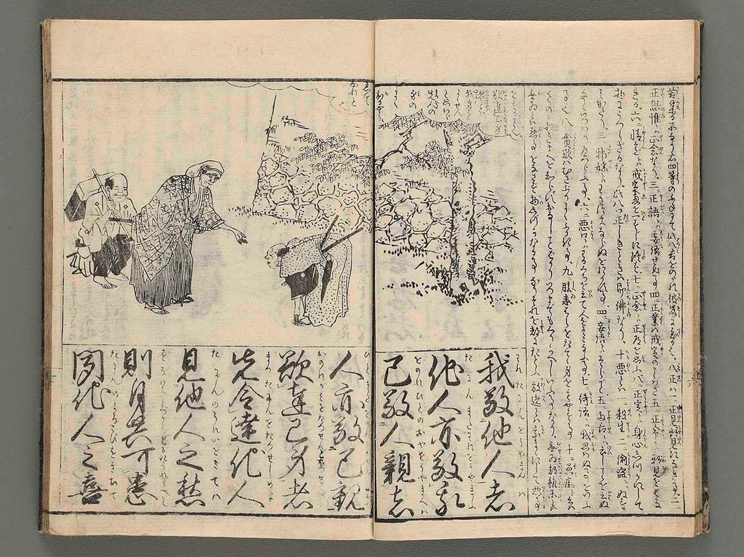 Jitsugokyo esho by Okada Gyokuzan (but, details are unknown.) / BJ207-655