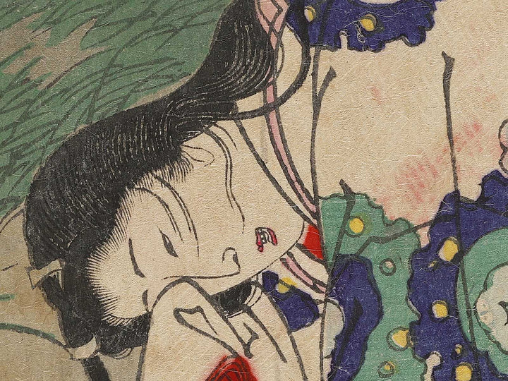 Oiso no tora from the series Azumanishiki chuya kurabe by Yoshu Chikanobu / BJ329-392