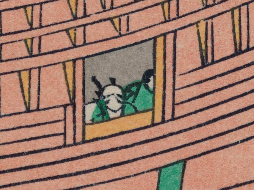 Sea Lane off Kazusa Province from the series Thirty-six Views of Mount Fuji by Katsushika Hokusai, (Small print size) / BJ214-053