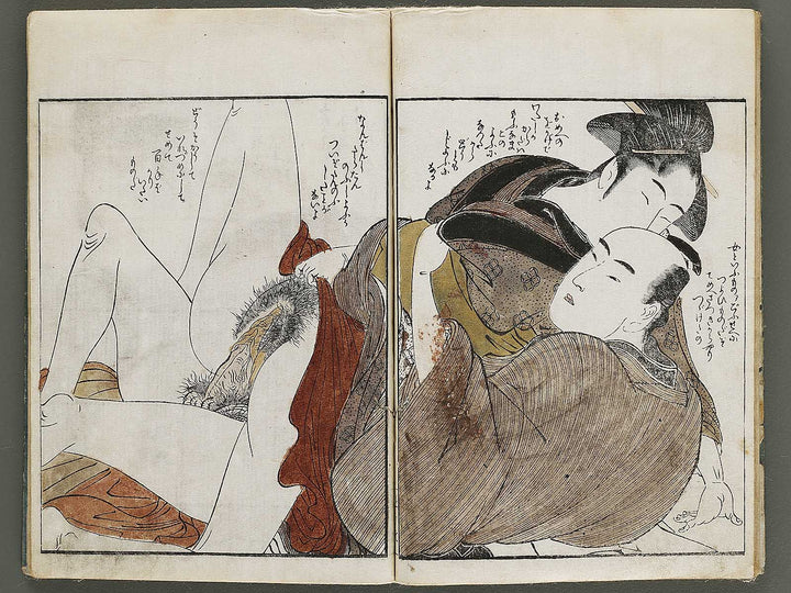 Ehon kiku no tsuyu (Jo) by Kitagawa Utamaro / BJ337-869