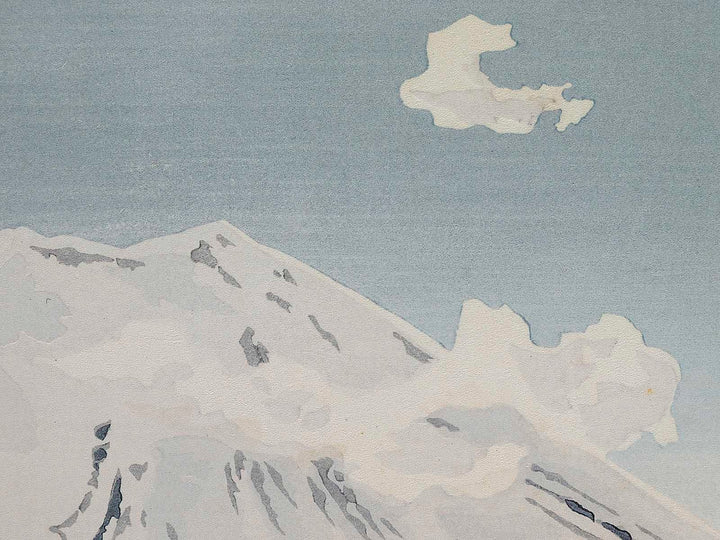 Unchu no fuji from the series Fuji sanjurokkei no uchi by Tokuriki Tomikichiro / BJ341-677