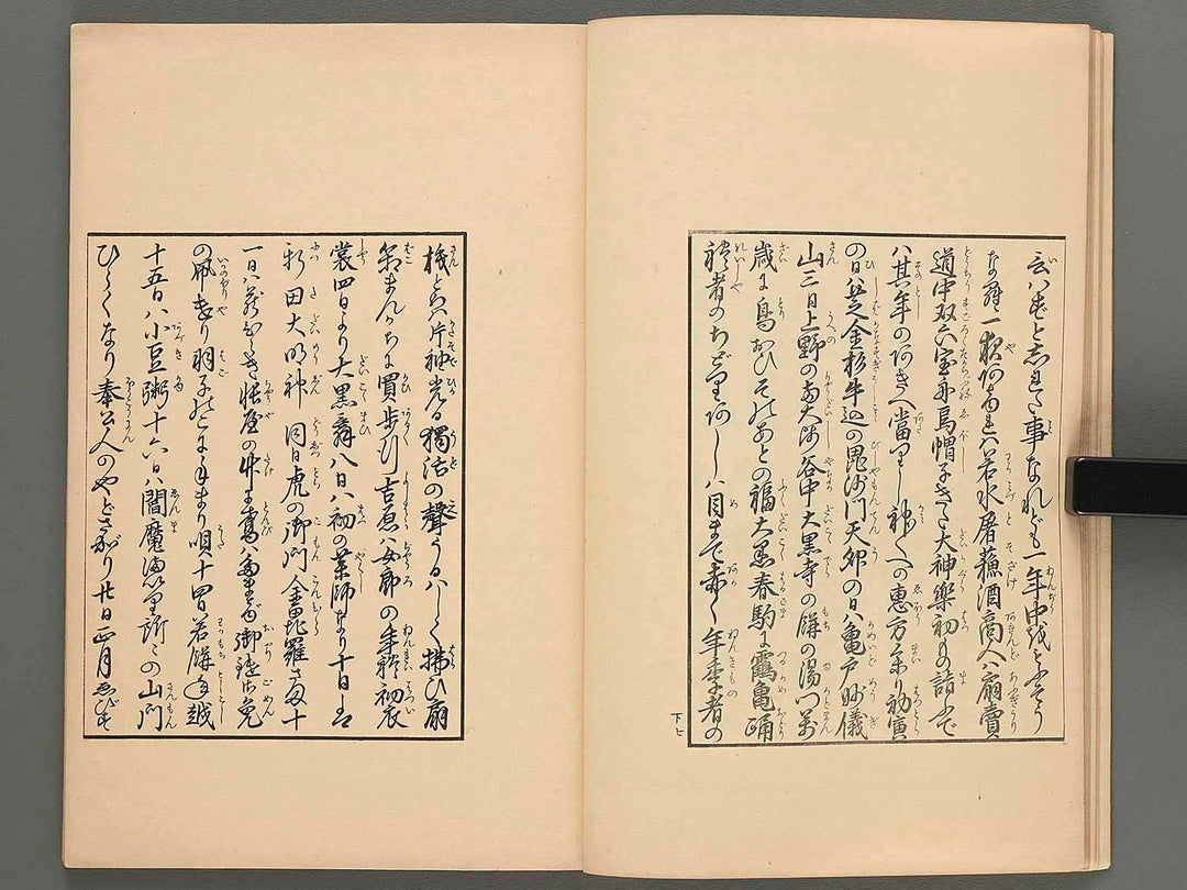 Ehon azuma warawa (ge) by Utagawa Toyohiro  / BJ246-813