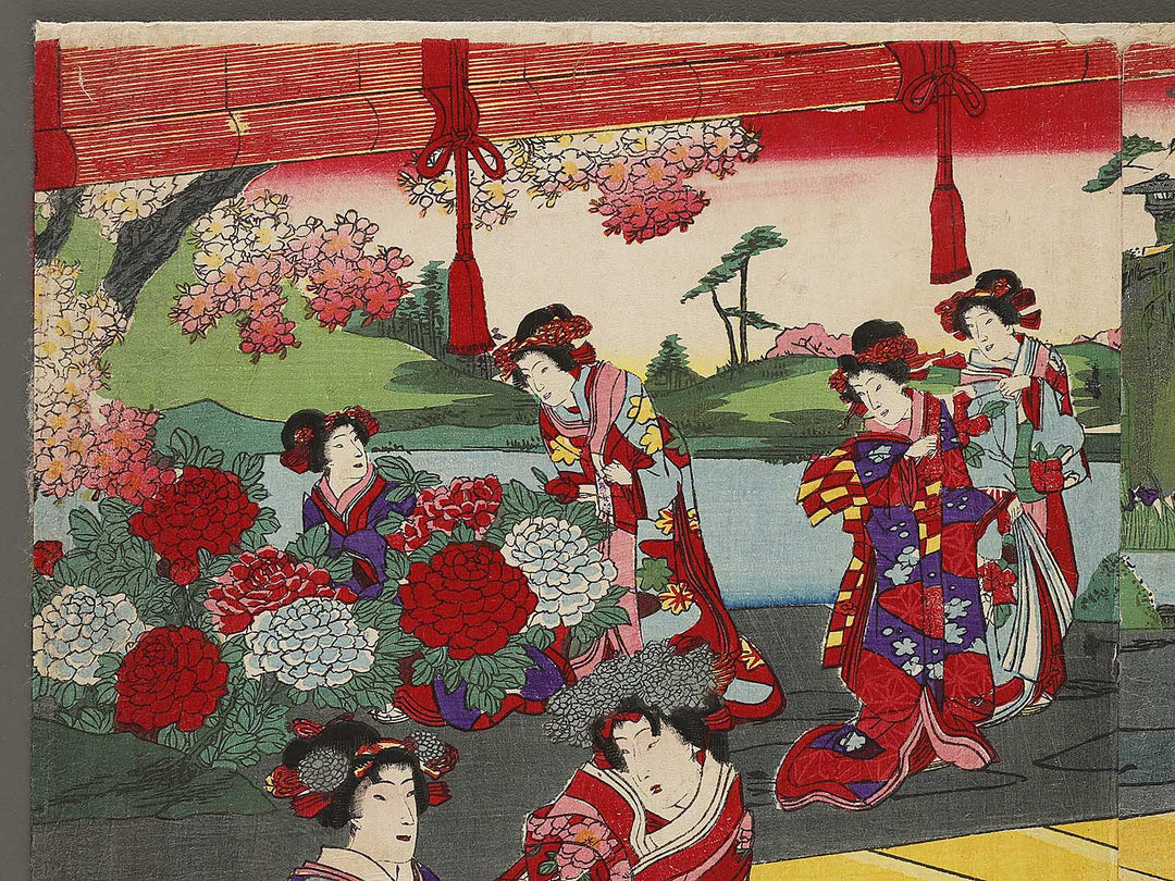 Kari kokyo oniwa haiken no zu by Yoshu Chikanobu / BJ320-922